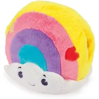Noxxiez Kæmpe bamse, håndvarmer og pude - Rainbow