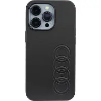 Audi Synthetic Leather Iphone 13 Pro13 6.1 Autpupcip13pttd1bk Telefondeksel