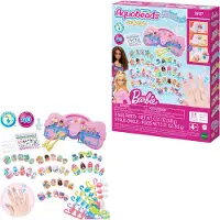 AquaBeads Neglesett - Barbie - Negledesigner - - OneSize - Kreativt leker