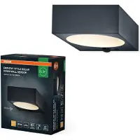 Osram Solar-vegglampe ENDURA STYLE DOWN, grå, sensor, IP65