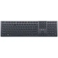 Dell Premier KB900 - Tastatur - samarbeid - bakbelysning - trådløs - 2.4 GHz, Bluetooth 5.1 - QWERTY - Pan Nordic - grafitt - med 3 years NBD Advance Exchange