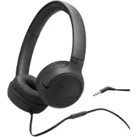 JBL Tune 530 Wired On-ear Headphones Black