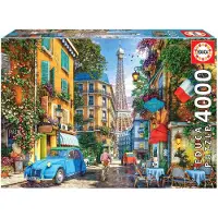 Educa Puslespill 4000 Gater I Paris