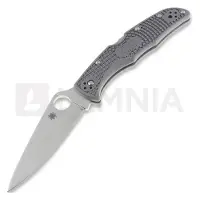 Spyderco Endura 4 foldekniv, FRN, Flat Ground, grå