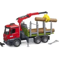 BRUDER Lastebil - MB Arocs Tømmerbil - 03669 - - OneSize - Bil