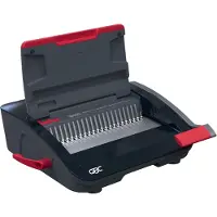 GBC CombBind CB20 manuell innbindingsmaskin, kapasitet 240 A4-ark Svart