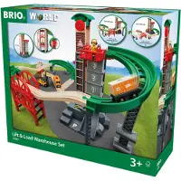 BRIO Lift & Load Warehouse Set
