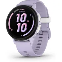 Garmin Bounce 2 - 43 mm - smartklokke med bånd - silikon - håndleddstørrelse: 115-180 mm - display 1.2 - 4 GB - ANT+/ANT, Bluetooth, Wi-Fi, LTE - 26.5 g - lyst fiolett