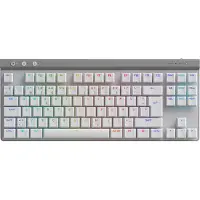 Logitech G515 LIGHTSPEED TKL tastatur, taktilt, trådløst, Nordisk, hvit