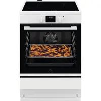 Electrolux 600 SteamBake Induksjonstopp 60x60 cm Katalytisk rengjøring SteamBake LKI66440NW