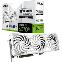 Asus TUF-RTX5070TI-O16G-BTF-WHITE NVIDIA GeForce RTX 5070 Ti 16 GB GDDR7