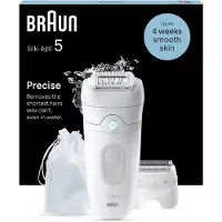 Braun Silk-épil 5 5-041 epilator 28 pinsetter, hvit