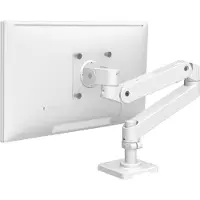 Ergotron LX Pro - Monteringssett (skjermarm) - for LCD-skjerm - aluminium - hvit - skjermstørrelse: inntil 34 - skrivebordsmonterbar
