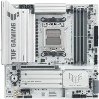 Asus TUF GAMING B850M-PLUS WIFI7 W, AMD, Socket AM5, AMD Ryzen 7000-serien, AMD Ryzen 8000-serien, AMD Ryzen 9000-serien, Socket AM5, DDR5-SDRAM, 2...