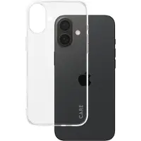 PanzerGlass CARE by X-Ray - Baksidedeksel for mobiltelefon - myk basis - selvhelbredende TPU - gjennomsiktig - for Apple iPhone 16 Plus