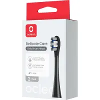 Oclean Tannbørstehoder - Delikat Care - 2-pack - Svart - - OneSize - Personlig pleie