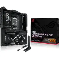 Asus ROG CROSSHAIR X870E EXTREME - Hovedkort - ATX - Socket AM5 - AMD X870E Chipset - USB4, USB-C 3.2 Gen2, USB 3.2 Gen 2, USB-C 3.2 Gen 2x2, USB 3.2 Gen 1 - Wi-Fi 7, Bluetooth, 5 Gigabit Ethernet, 1
