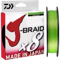 Daiwa J-braid 8 Flettet Fiskesnøre 150 M