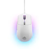 SteelSeries Rival 3 Gen 2 - Gaming mus - Optisk - 6 - Hvit