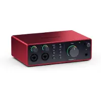Focusrite Scarlett 4i4, Desktop, USB, 56 dB, 9 dBu, 3000 O, 24-bit/192kHz
