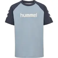 Hummel T-skjorte - HmlJR - Dusty Blue - - 9-10 år (134-140) - T-skjorte