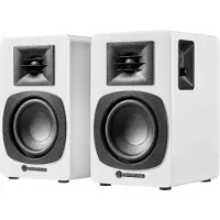 Audio-Technica AT-SP3X, 2-veis, 2.0 kanaler, Ledning & Trådløs, 30 W, 55 - 20000 Hz, Hvit