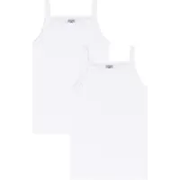 Petit Bateau Undertrøyer - 2-pack - Hvit - - 3 år (98) - Undertrøye
