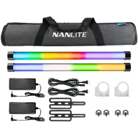 Nanlite Pavo Tube Ii 15x Rgb Led-rør 2 Enheter