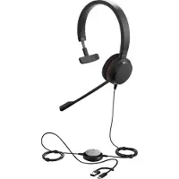 Jabra Evolve 20 Uc Mono Usb D/a Hodetelefoner