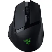 Razer Basilisk Mobile - Mus - ergonomisk - høyrehendt - optisk - 10 knapper - kablet, trådløs - Bluetooth, USB, 2.4 GHz - USB HyperSpeed trådløs mottaker