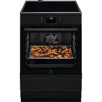 Electrolux 600 SteamBake Induksjonstopp 60x60 cm Katalytisk rengjøring SteamBake LKI66440NK