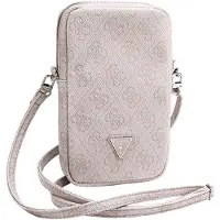 GUESS Zip 4G Triangle-veske – rosa