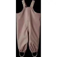 Wheat Regnbukser m. Seler - PU - Charlo - Dusty Lilac - - 2 år (92) - Regnbukser