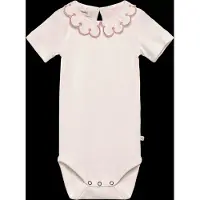Lil´ Atelier Lil' Atelier Body k/e - Slim - NbfFundo - Coconut Melk/Rose Tan - - 68 - Kortermet body