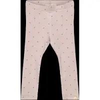 Lil´ Atelier Lil' Atelier Leggings - Rib - NbfGago - Stille Violet/Heart - - 62 - Leggings