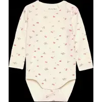 Minymo Body I/e - Viskose - Strawberry Ice m. Mansikka - - 56 - Langermet Body