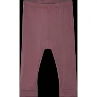 Minymo Leggings - Bambus - Rose Brown - - 1½ år (86) - Leggings