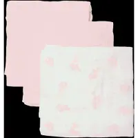 Pippi Stoffklutene - 3-pack - 65x65 cm - Tilslørt Rose - - OneSize - Gulpeklut
