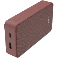Hama Powerbank Colour 20 20000mAh USB-C+USB-A Red - 20000 mAh