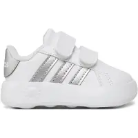 Adidas Sko - Grand Court 2.0 CF - Hvit/Sølv - - 26 - Sko