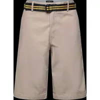 Ralph Lauren Shorts - Bedford - Khaki m. Belte - - 8 år (128) - Shorts