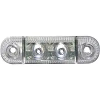 Secorut posisjonsmarkeringslampe side 12 V / 24 V hvitt klart glass