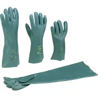 EKASTU 381 635 kjemikaliehansker polyvinylklorid (PVC) størrelse 10, XL EN 374-1:2017-03/Type A, EN 374-5:2017-03, EN 388:2017-01, EN 420:2010-03 DIN