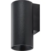 Deko-light CAN vegglampe, svart, 1 lyskilde, høyde 13 cm, metall, GU10