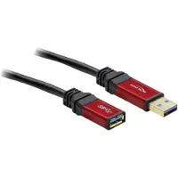 DeLOCK USB 3.0-forlengelseskabel Type-A hann til Type-A hunn 1 m