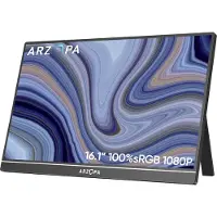 Arzopa Z1C bærbar skjerm 16,1 IPS Full HD 1080p metallhus (siste utsalg)