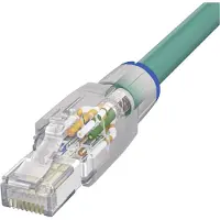 Phoenix Contact Phoenix VS-08-RJ45-5-Q/IP20, RJ-45, Hvit, Polyamid, Cat5, Nikkel/gull, IP20