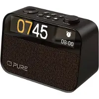 Pure Moment - Klokkeradio - 5 watt - uten operativsystem - kaffe svart