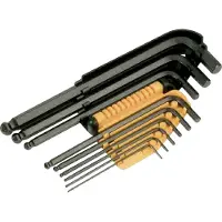 IRONSIDE INTERNATIONAL Unbrakonøglesæt 1,5-10mm m/kugle