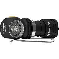 ArmyTek Wizard C1 Pro magnet varm LED (RGB) hodelykt m. magnetholder batteridrevet 1000 lm 1440 h 55 g